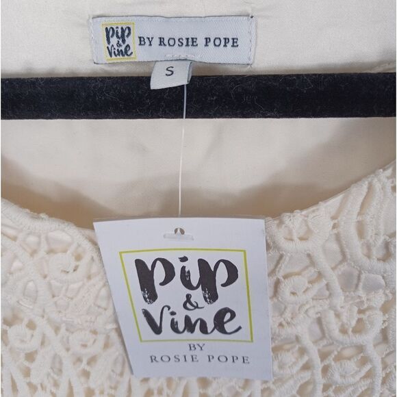‼️final must bundle‼️ NWT Maternity Pip & Vine by Rosie Pope Lace Shift Dress - Picture 6 of 9
